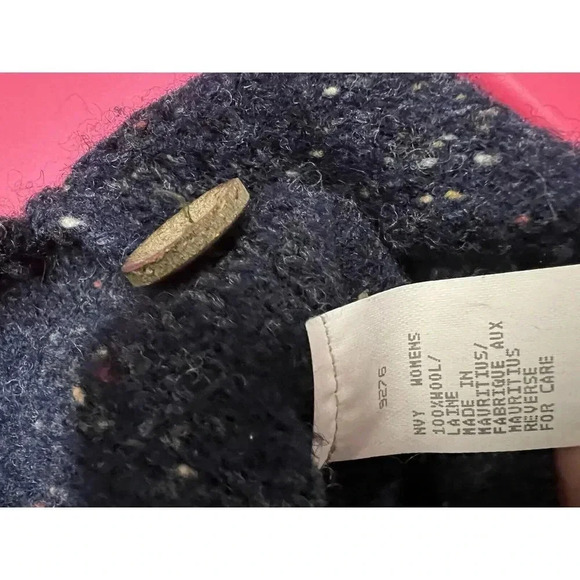 Vintage Woolrich Navy Wool vest Woman’s size Large - Picture 8 of 8